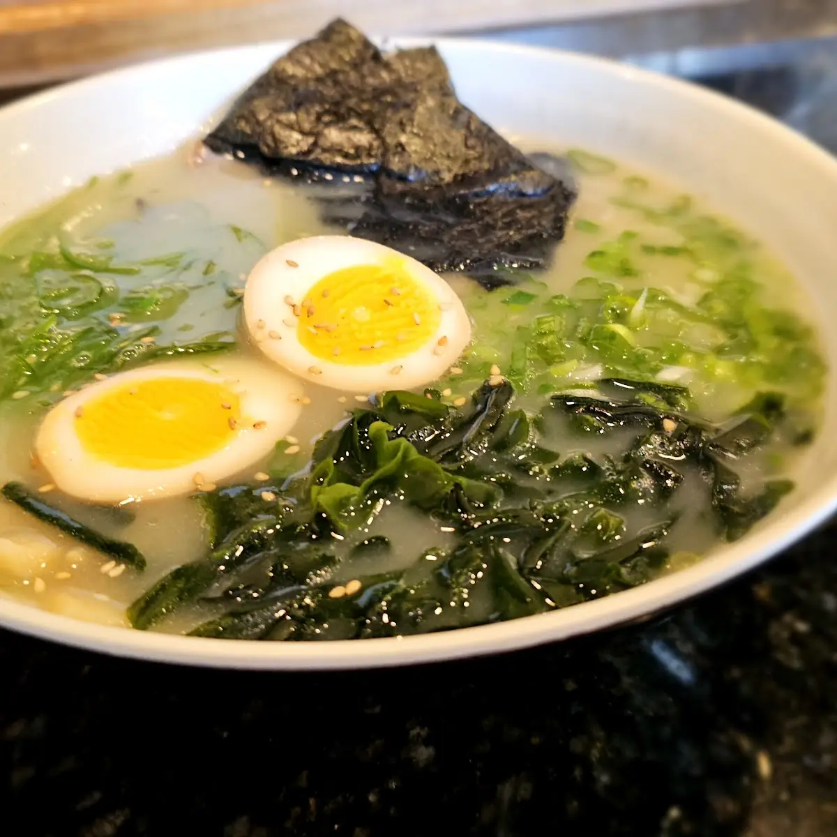 Vegetable Ramen with Roast Pork 野菜拉麺